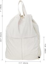 Breathable Cotton Canvas Laundry Bag - Image 2