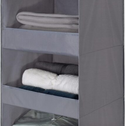 Collapsible Hanging Closet Shelving Unit