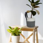 Small round cotton rope hanging basket - Image 2