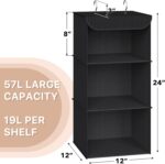 3-Shelf Hanging Closet Organizer - Image 2
