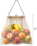 Durable Reusable Hanging Mesh Storage Bag - Image 2
