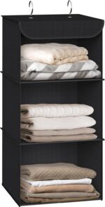 3-Shelf Hanging Closet Organizer