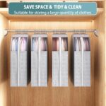 Wide-side hanging garment dust cover - Image 2